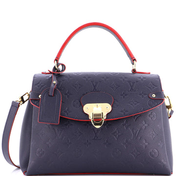 Louis Vuitton Georges Handbag Monogram Empreinte Leather MM