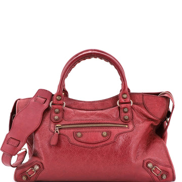Balenciaga City Giant Studs Bag Leather Medium