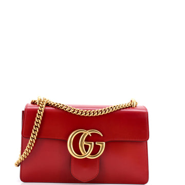 Gucci GG Marmont Chain Shoulder Bag Leather Medium