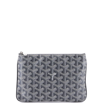 Goyard Senat Zip Pouch Coated Canvas PM
