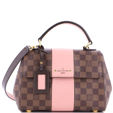 Louis Vuitton Bond Street Handbag Damier with Leather BB