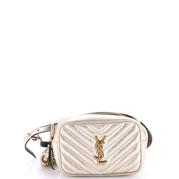 Saint Laurent Lou Belt Bag Matelasse Chevron Leather