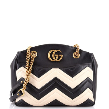Gucci GG Marmont Chain Tote Matelasse Leather Medium