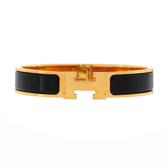 Hermes Clic H Bracelet Enamel Narrow