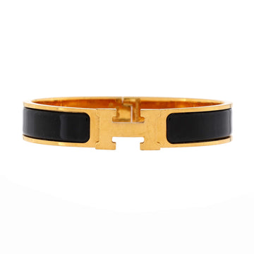 Hermes Clic H Bracelet Enamel Narrow