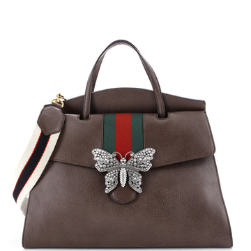 Gucci Totem Top Handle Bag Leather Large