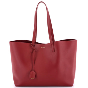 Saint Laurent Shopper Tote Leather Large