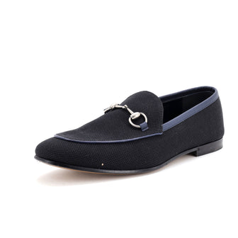 Gucci Men's Jordaan Loafers Canvas