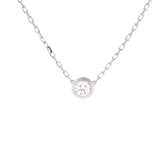 Cartier Cartier D'Amour Pendant Necklace 18K White Gold with Diamond Large