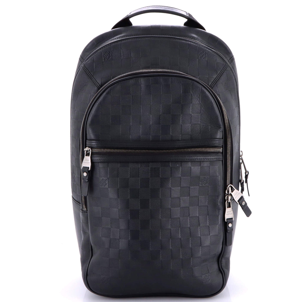 louis vuitton backpack black and orange Louis Vuitton Louis Vuitton Josh Backpack