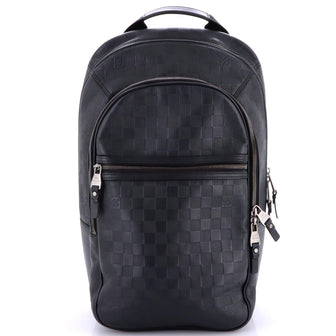 louis vuitton backpack michael nm Damier Infini Black 1092100 FASHIONPHILE The michael backpack is a sleek Michael Backpack Louis Vuitton Bags