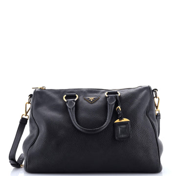 Prada Convertible Boston Bag Vitello Daino Medium
