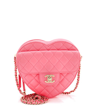 Chanel CC in Love Heart Bag Quilted Lambskin