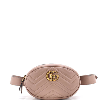 Gucci GG Marmont Belt Bag Matelasse Leather