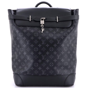Louis Vuitton Steamer Backpack Monogram Eclipse Canvas