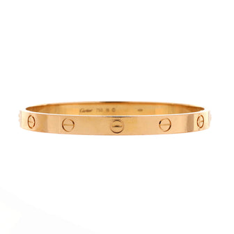 Cartier Love Bracelet 18K Yellow Gold