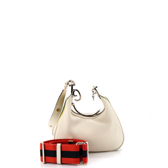 Gucci Attache Shoulder Bag Leather Small