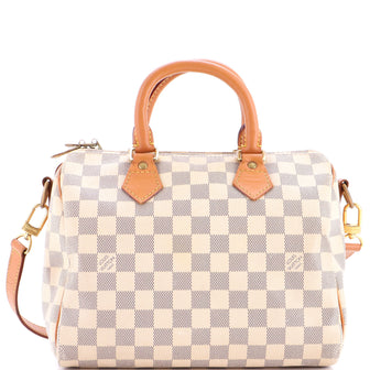 Louis Vuitton Speedy Bandouliere Bag Damier 25