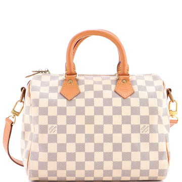 Louis Vuitton Speedy Bandouliere Bag Damier 25