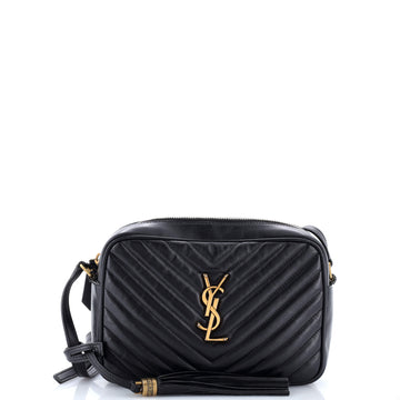 Saint Laurent Lou Camera Bag Matelasse Chevron Leather Small
