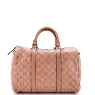 Gucci Joy Boston Bag Guccissima Leather Medium