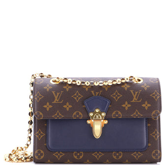 Louis Vuitton Victoire Handbag Monogram Canvas and Leather