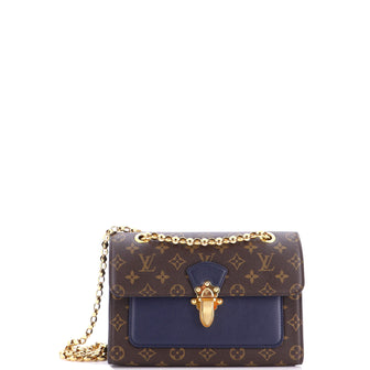 Louis Vuitton Victoire Handbag Monogram Canvas and Leather