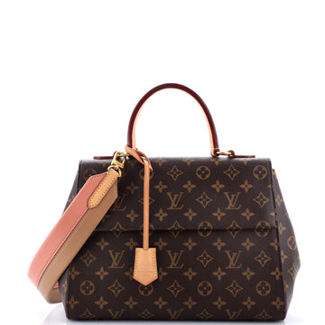 Louis Vuitton Cluny Top Handle Bag Monogram Canvas MM