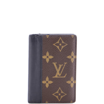 Louis Vuitton Pocket Organizer Macassar Monogram Canvas