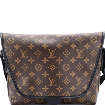 Louis Vuitton Magnetic Messenger Bag Macassar Monogram Canvas