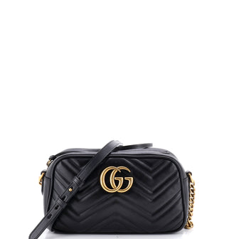 Gucci GG Marmont Shoulder Bag Matelasse Leather Small