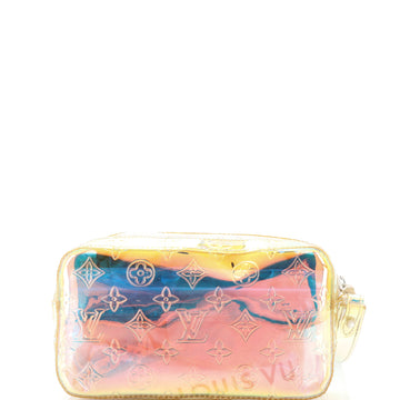 Louis Vuitton Pochette Volga Limited Edition Monogram Prism PVC