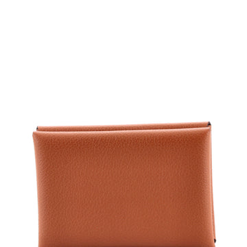 Hermes Calvi Duo Card Holder Evercolor