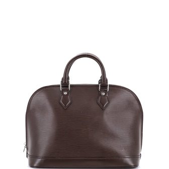 Louis Vuitton Vintage Alma Handbag Epi Leather PM