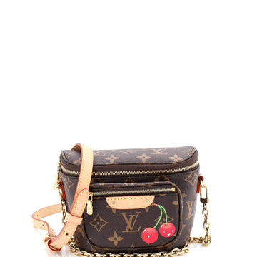 Louis Vuitton x Takashi Murakami Bum Bag Limited Edition Monogram Cerises Mini