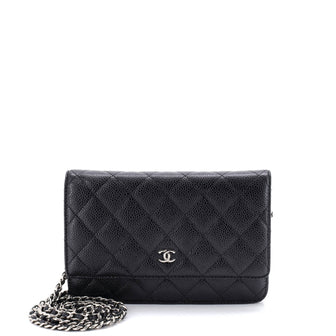 Chanel Wallet on Chain Quilted Caviar