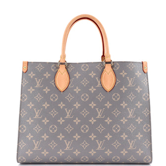 Louis Vuitton OnTheGo Tote Trianon Grey Monogram Canvas MM