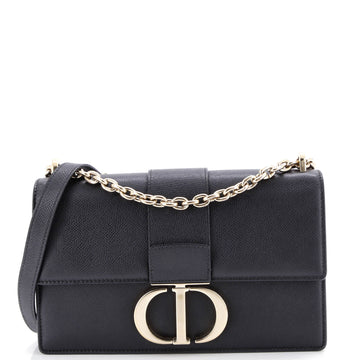 Christian Dior 30 Montaigne Chain Flap Bag Leather