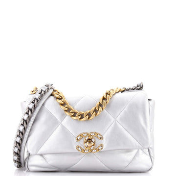 Chanel 19 Flap Bag Quilted Leather Medium