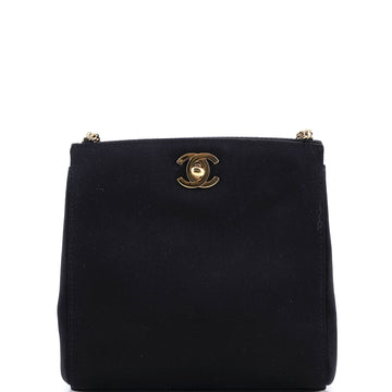 Chanel Vintage CC Chain Shoulder Bag Satin Mini