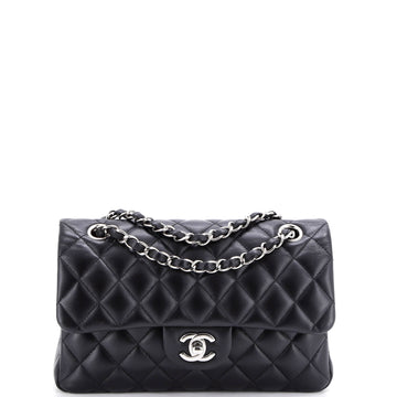 Chanel Classic Double Flap Bag Quilted Lambskin Small