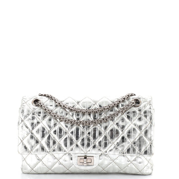 Chanel Rayures Reissue 2.55 Flap Bag Quilted Calfskin 226