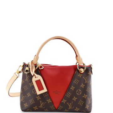 Louis Vuitton V Tote Monogram Canvas and Leather BB