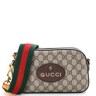 Gucci Neo Vintage Camera Messenger Bag GG Coated Canvas