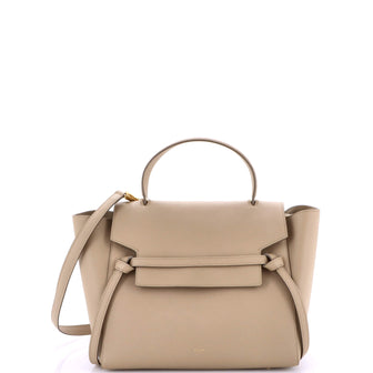 Celine Belt Bag Textured Leather Mini