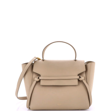Celine Belt Bag Textured Leather Mini