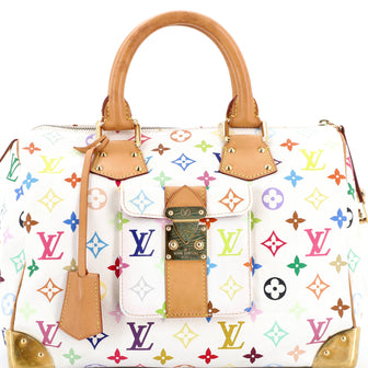 Louis Vuitton Speedy Handbag Monogram Multicolor 30