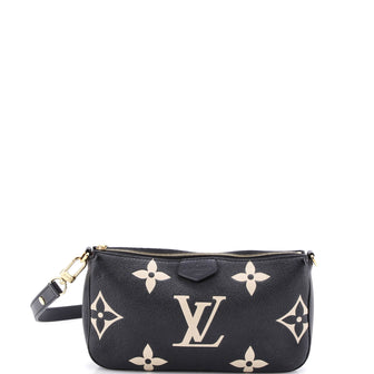 Louis Vuitton Multi Pochette Accessoires Bicolor Monogram Empreinte Giant