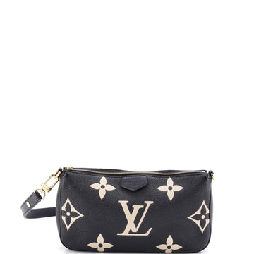 Louis Vuitton Multi Pochette Accessoires Bicolor Monogram Empreinte Giant
