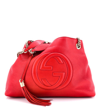 Gucci Soho Chain Strap Shoulder Bag Leather Medium